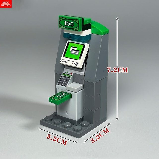 Yiran toy Geldautomat Schatz Konstruktionsbausteine 6–12 Jahre - Bild 1
