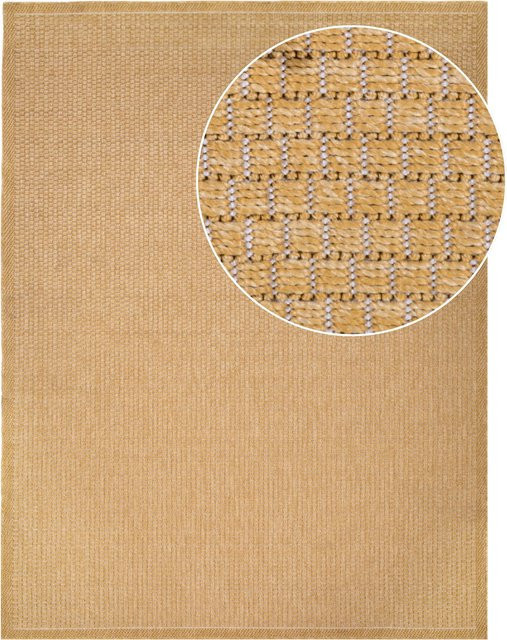 In- & Outdoor-Teppich Timba Gelb B: 120 cm, T: 160 cm - Bild 1