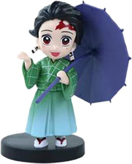 Yiran toy 1 Demon Slayer Anime Blindbox, Tanjiro Kamado Nezuko Cartoon-Figur, 1-12 Stück, ab 14 Jahren - Bild 1