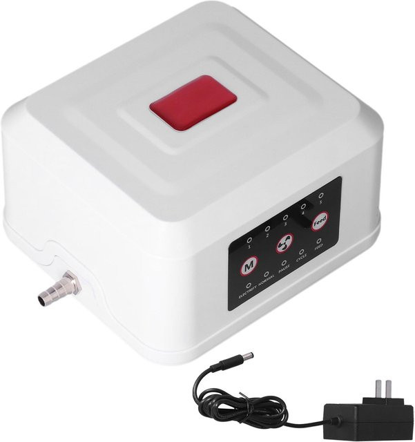 KONNWEI DAP 15L Aquarium Luftpumpe mit Touchscreen, einstellbare leistungsstarke Belüfterpumpe für Aquarien und Hydroponik, Weiß - Bild 1