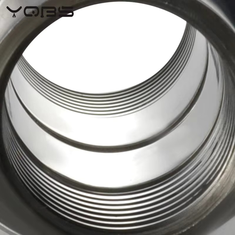 YQBS Sanitär-Schnellverbinder mit Innengewinde und Tri-Clamp Anschluss aus Edelstahl SS304 in Silber mit PTFE- oder Silikondichtung - Bild 4