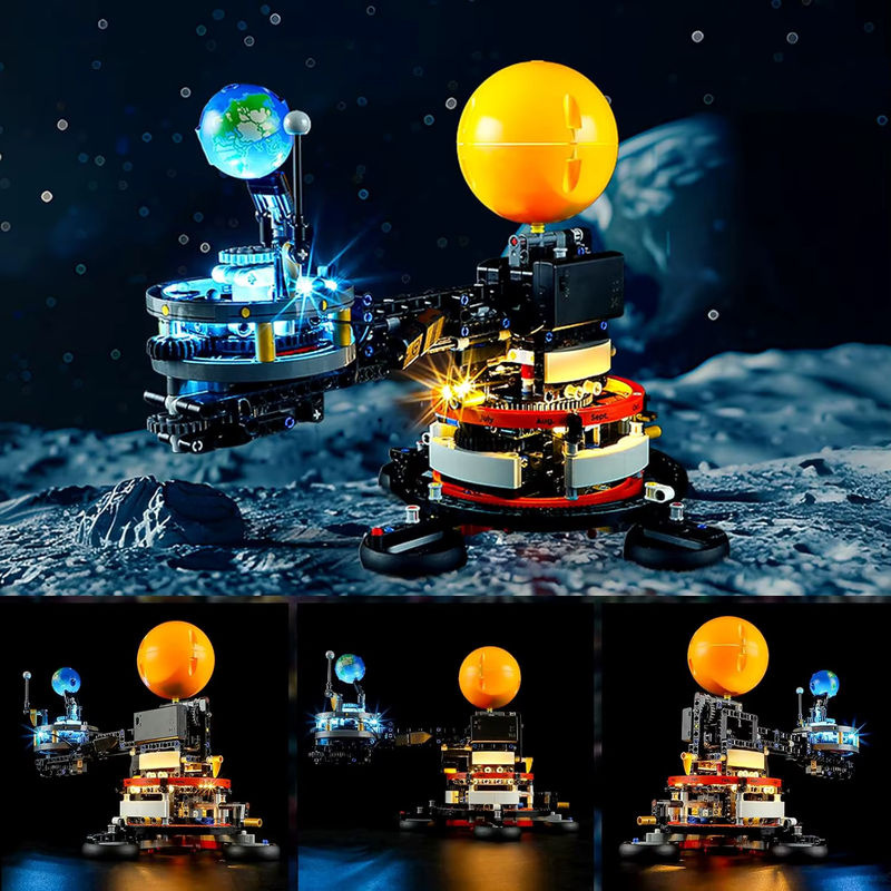 HPROSPER LED-Beleuchtung für Lego Planet Erde und Mond Zubehör - Bild 2