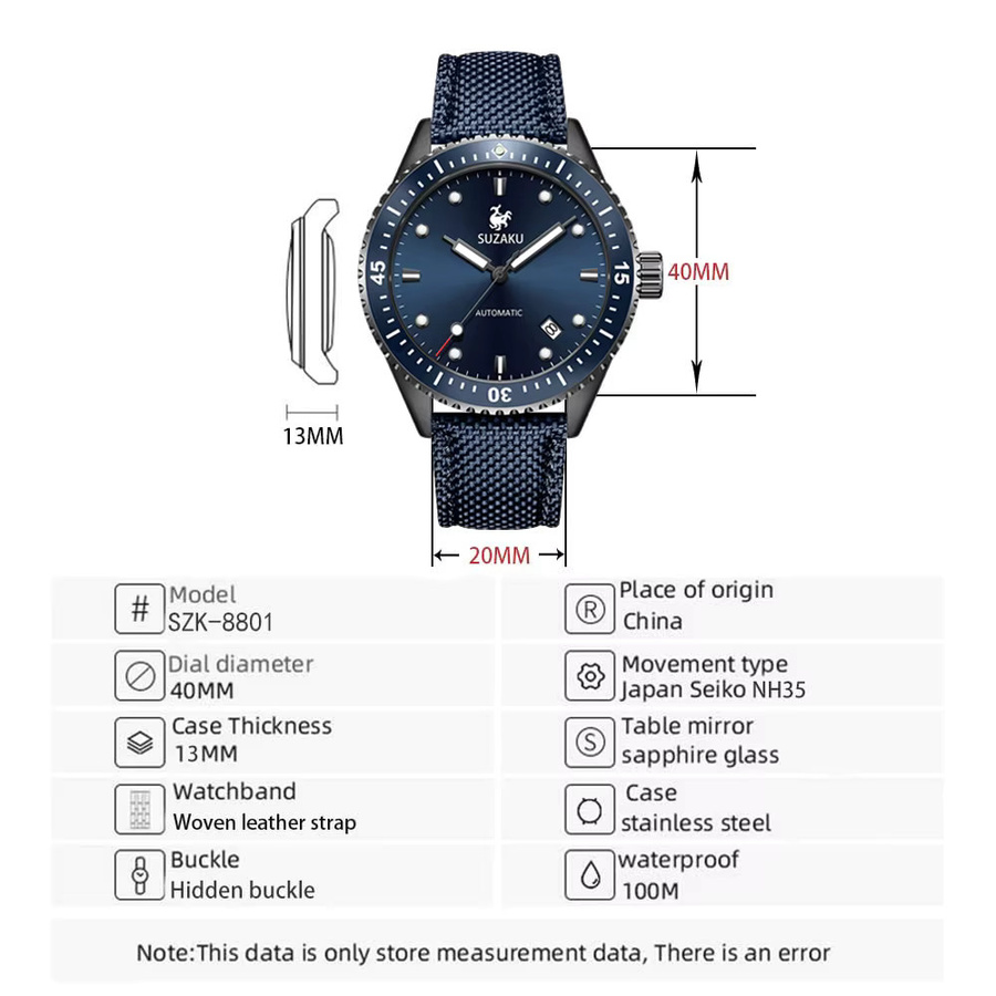 PAGANI DESIGN Armbanduhr Automatik, Edelstahl, Saphirglas, Schwarz, Herren - Bild 2