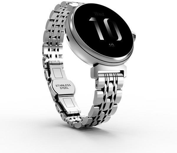 KATOMIX Smartwatch Aura für Damen mit Amoled Display in Silber aus Edelstahl - Bild 1