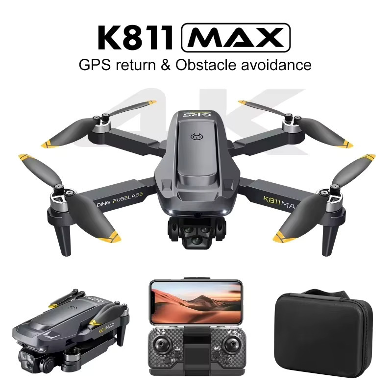 Lenovo K811 MAX Drohne mit GPS, 8K HD Dual Kamera, 5G und intelligenter Hindernisvermeidung, Brushless Quadcopter für Luftbildfotografie - Bild 6