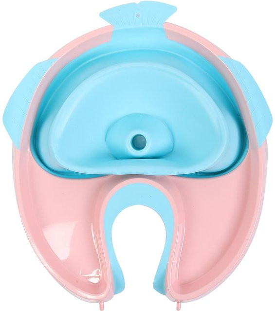 Aimo Shampoobecken Haarwaschbecken mit Ablage für Schwangere, Kinder und Senioren in Blau oder Rosa - Bild 1