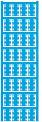 Weidmüller Leitermarkierer VTSFX1423NEUTRALBLV0 in Blau aus Kunststoff - Bild 1