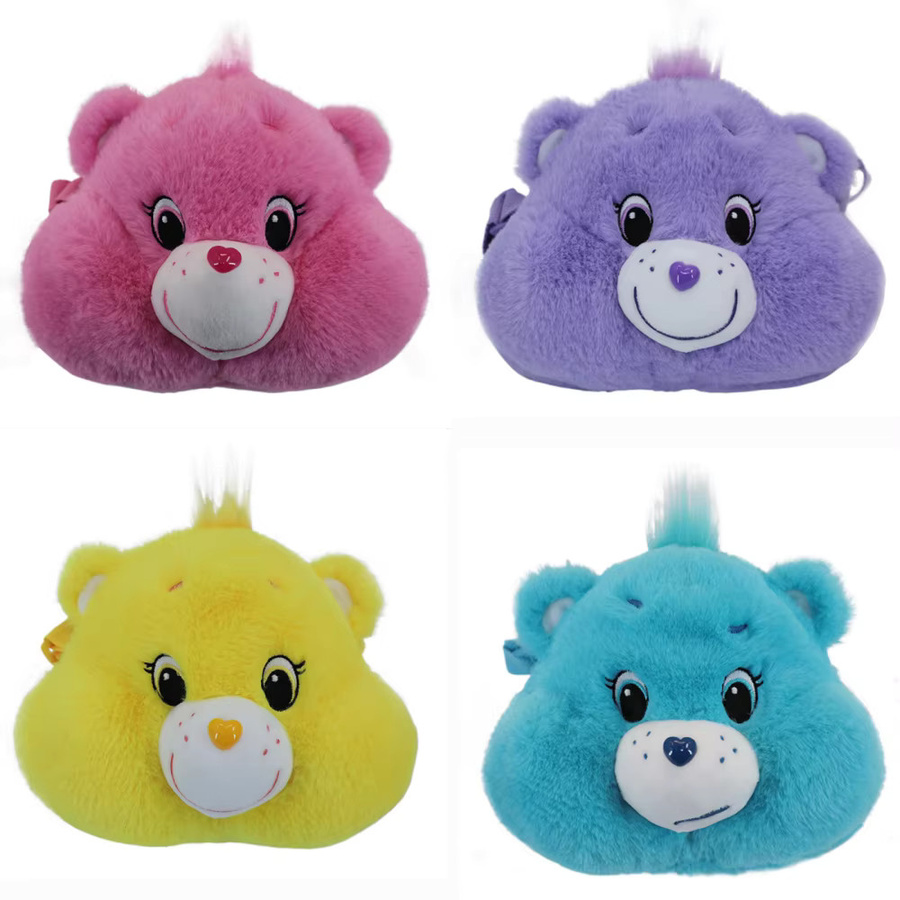 Care Bears Plüsch-Umhängetasche, 18cm, Gelb - Bild 4