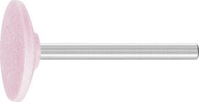 PFERD TOOLS STEEL EDGE Schleifstift Form B in Pink für Stahl und Stahlguss, Ø 19 x 3 mm, Schaft-Ø 3 mm - Bild 1