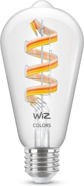 WiZ Smart Filament LED-Leuchtmittel ST64 E27 White & Color, dimmbar, Retro-Look, Weiß - Bild 2