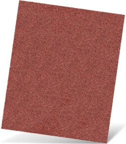 Menzer Schleifbögen K180 Universal für Holz und Metall, Farbe Rot, B: 28,0 cm, H: 23,0 cm, Menge: 10 Stück - Bild 1