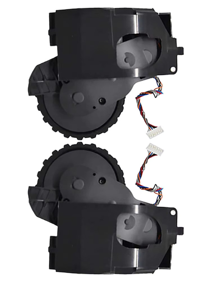 Roborock Ersatzrad-Set links und rechts in Schwarz für S6 S60 S61 S65 T6 Saugroboter Zubehör - Bild 4