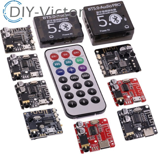 XY-WRBT Bluetooth Audio Receiver Board Bluetooth 4.1 und 5.0 Pro Wireless Stereo Musik Modul mit MP3 Verlustfreiem Decoder - Bild 1