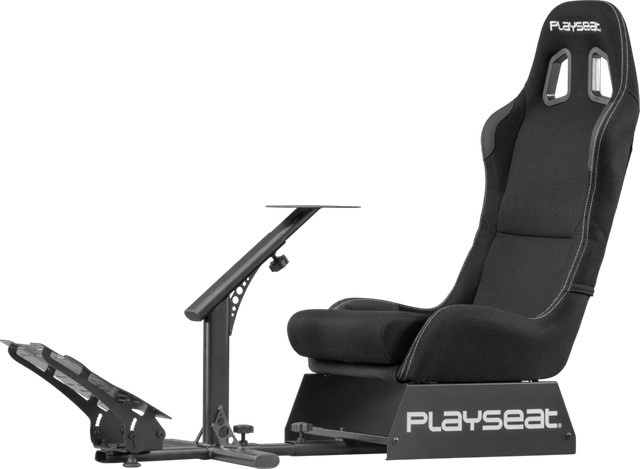 Playseat Evolution ActiFit Gaming Chair in Schwarz mit Stoffbezug und Metallrahmen - Bild 1