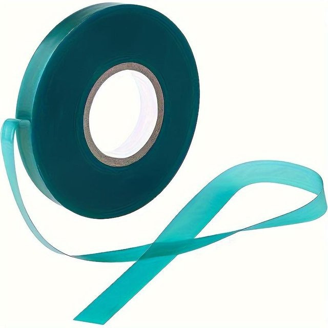 SZ-JZQ Stretch-Bindebandrolle aus Vinyl in Grün, 4 Rollen robustes Pflanzenband für Garten, Terrasse sowie Innen- und Außenbereich, Länge: 45 m - Bild 1