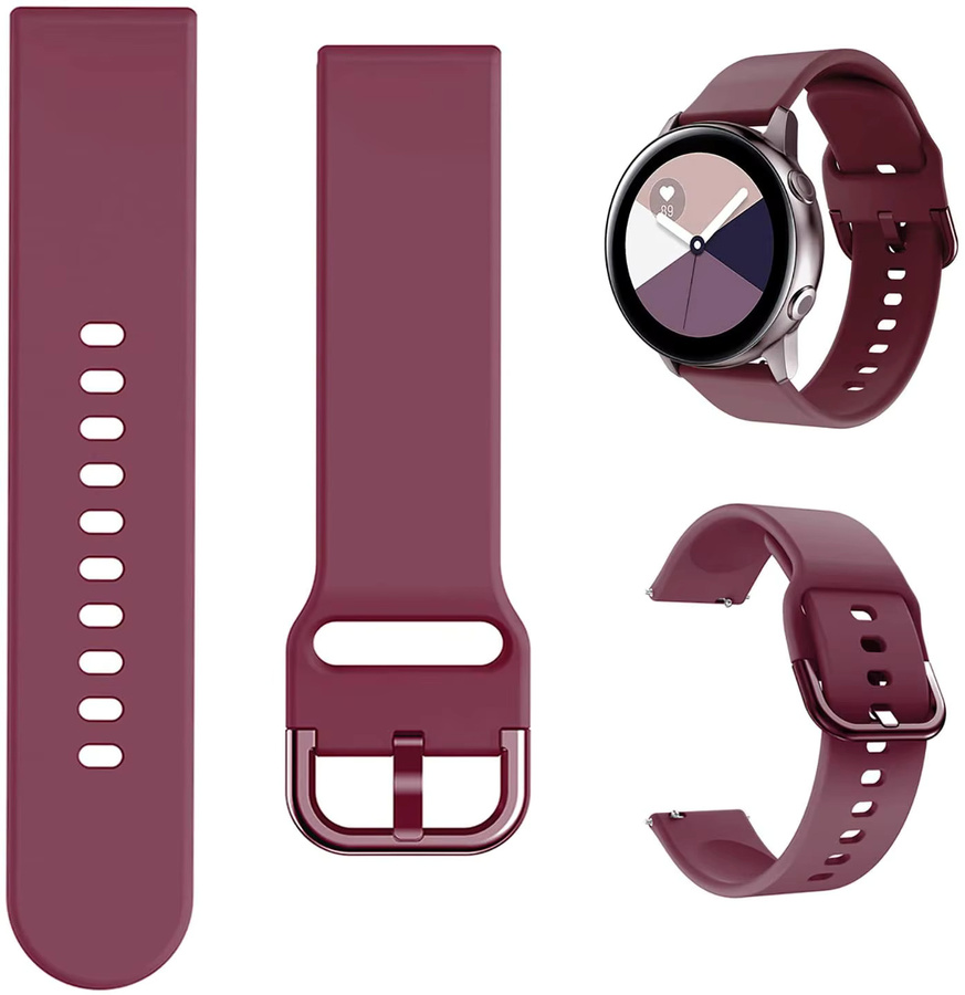 Jansin Uhrenarmband Silikon, Smartwatch Zubehör - Bild 2