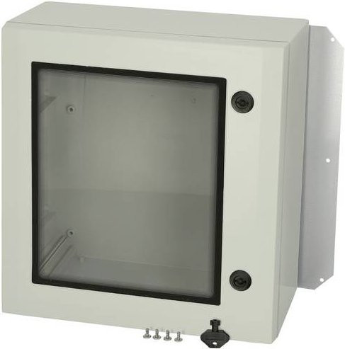 Fibox ARCA 505021W Schaltschrank aus Polycarbonat in Grau, B/T/H: 50 x 21 x 50 cm - Bild 1