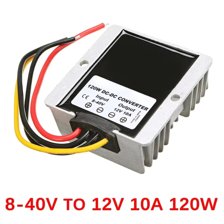 Waohei DC-DC Buck Boost Converter Spannungsregler 8-40V auf 13,8V in Silber - Bild 2