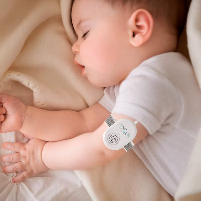 Wiederaufladbarer Nachturinalalarm Typ C mit Vibration und lautem Alarm für Kinder, Erwachsene und Senioren, Farbe: Weiß - Bild 2