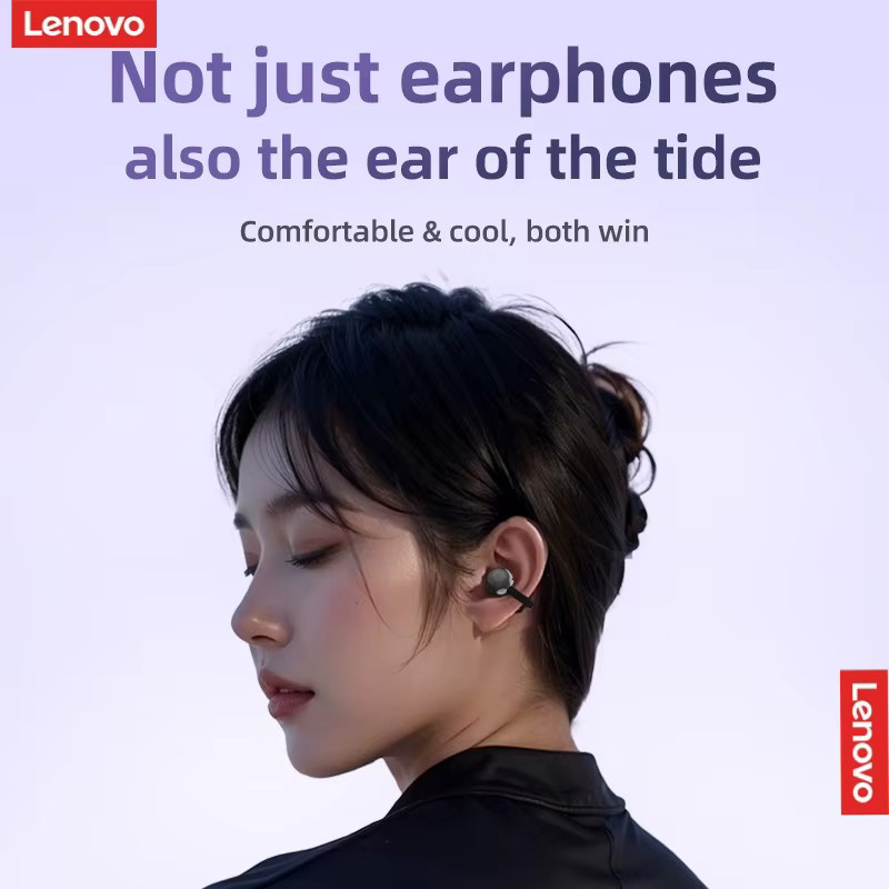 Lenovo TA410 True Wireless Bluetooth 5.4 Kopfhörer in Weiß mit Panorama-Soundeffekten - Bild 3