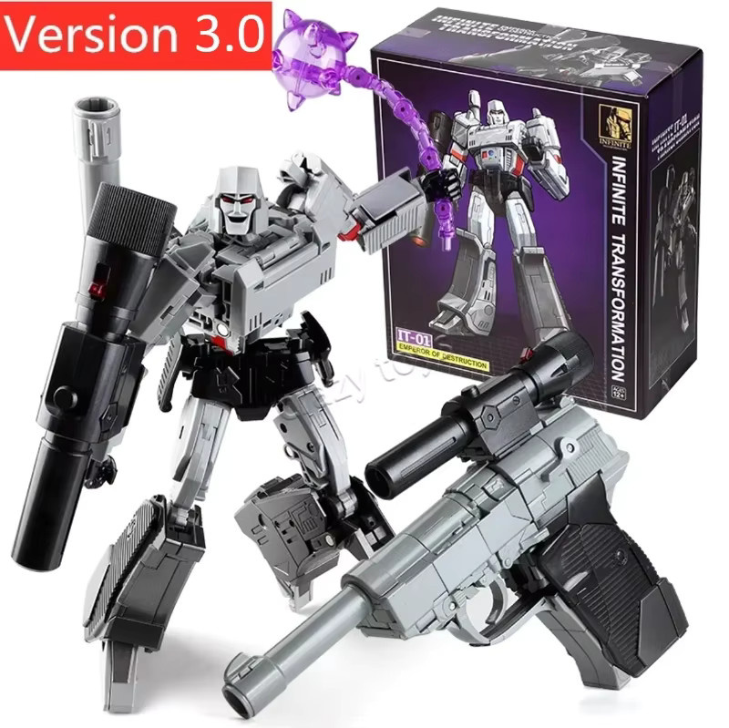 Bandai BMB Transformation G1 MGTron IT-01 3.0 MP-36 Emperor of Destruction Verbesserte Sammler-Actionfigur, Einzelfigur - Bild 5