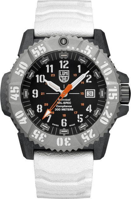 Luminox Herrenuhr, Quarz, Karbon, 46 mm, Schwarz, 30 ATM - Bild 1