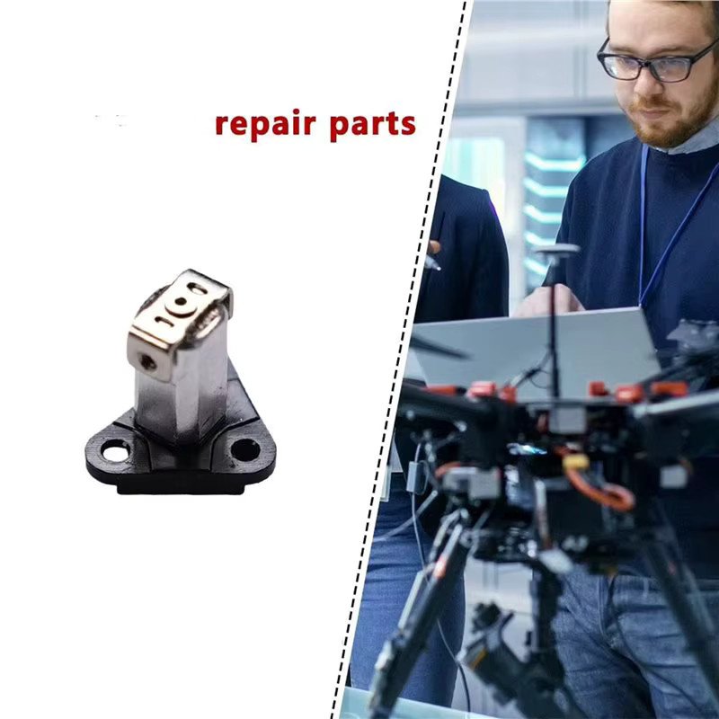 2er-Set Vorderscharnier für DJI Mini 3, Mini 4 Pro und Mini 5 Pro Drohnen in Schwarz - Bild 2