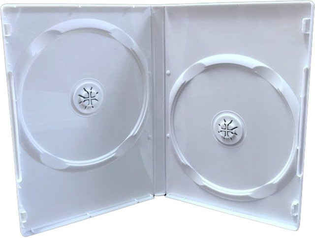 KOQZM Schutzbox für PS2 und PS3 Spiele in Weiß zur Aufbewahrung von CD und DVD Discs - Bild 1