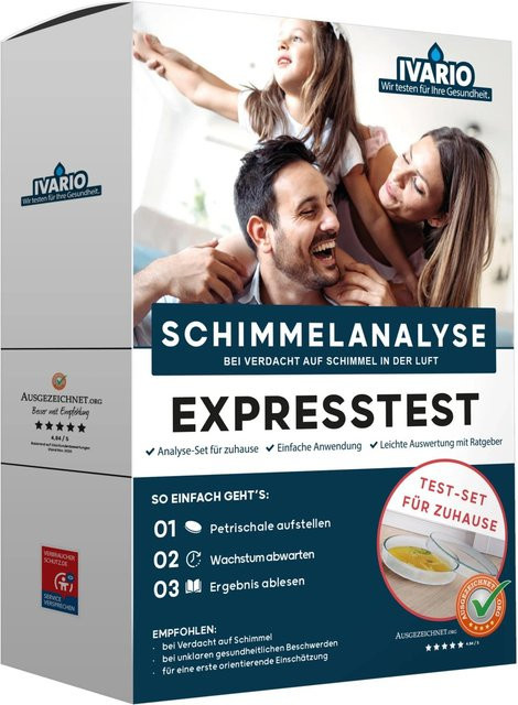 Ivario Schimmeltest Express zur Selbstauswertung in Multicolour - Bild 1