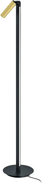 Bankamp Spot F6139 LED-Stehleuchte in Messing matt mit dim2warm Funktion und Ausrichtung rechts - Bild 1