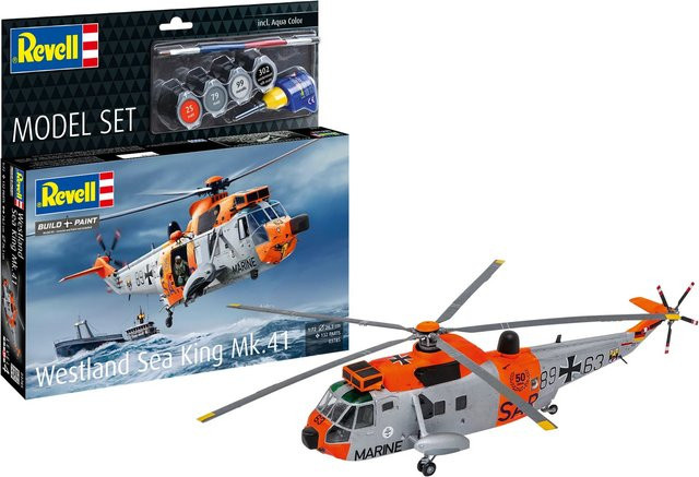 Revell Westland Sea King Mk. 41, Model Set, 1:72 - Bild 1