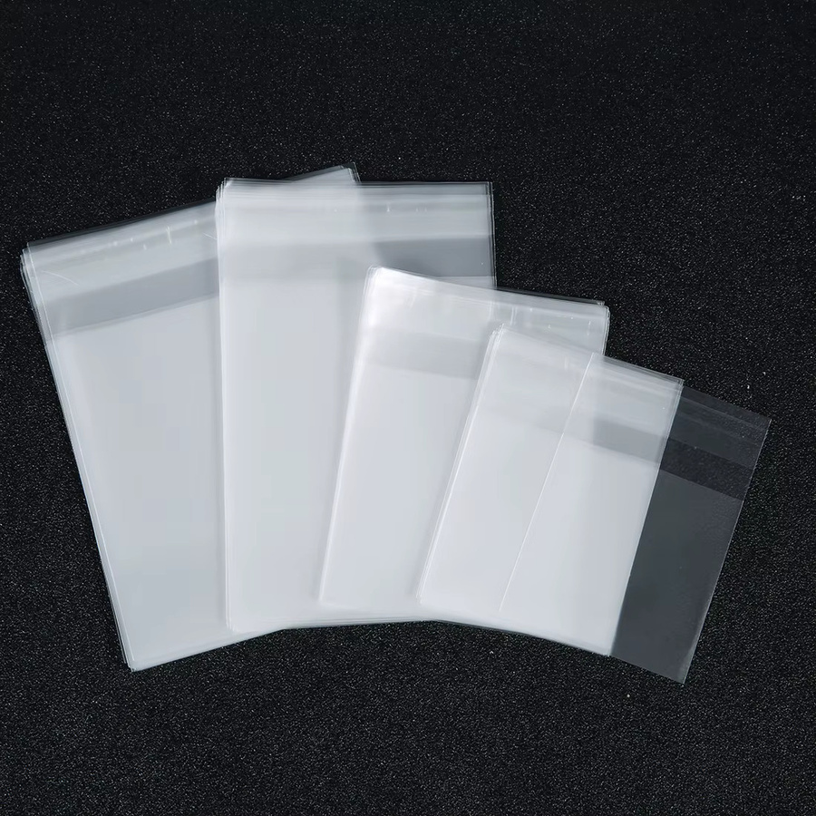 100 Stück transparente selbstklebende OPP Kunststoff Taschen von filluck zur Verpackung von Schmuck, Süßigkeiten und Geschenken - Bild 4