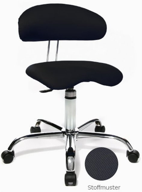 Topstar Drehhocker SITNESS 40 aus Stoff ohne Armlehnen - Bild 1