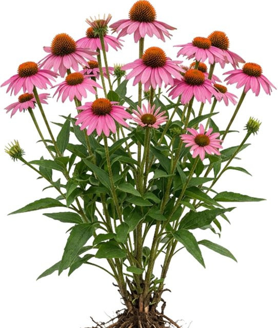 LaCaTho Echinacea Purpurea Samen Rosa Sonnenhut Staude 150 Stück - Bild 1