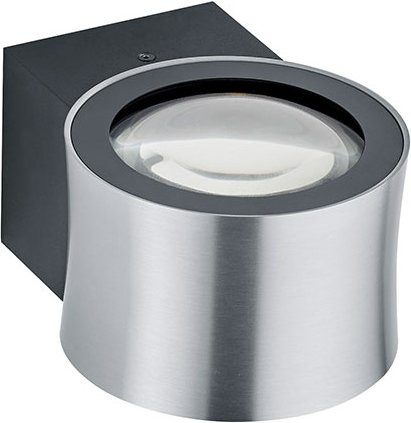 Bankamp Impulse 4349 LED-Wandleuchte in Nickel matt/Chrom mit dim2warm Funktion (1800K - 2700K) - Bild 1