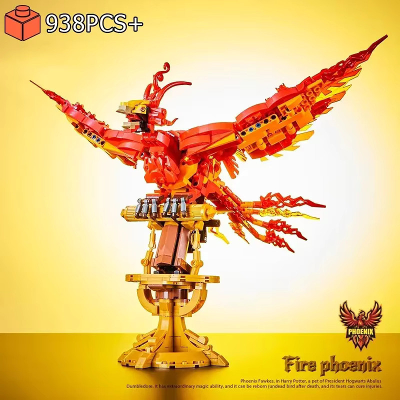 HUATEC Phoenix Bausteine Kit MOC DIY Modell aus Kunststoff - Bild 2