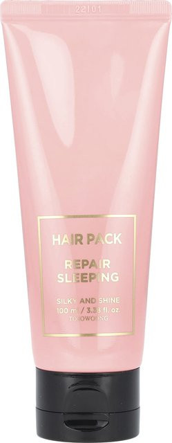 TOSOWOONG Haarmaske Reparatur über Nacht, 100 ml, für trockenes und strapaziertes Haar - Bild 1
