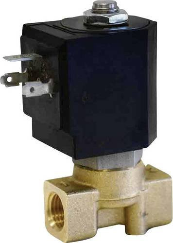 M & M International Direktgesteuertes Pneumatik-Ventil D263DVH 24 V/DC G 1/4 Schwarz - Bild 1