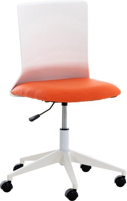 Ergonomischer Bürostuhl CLP Apolda aus Kunstleder und Stoff mit Kunststoffgestell - Bild 1