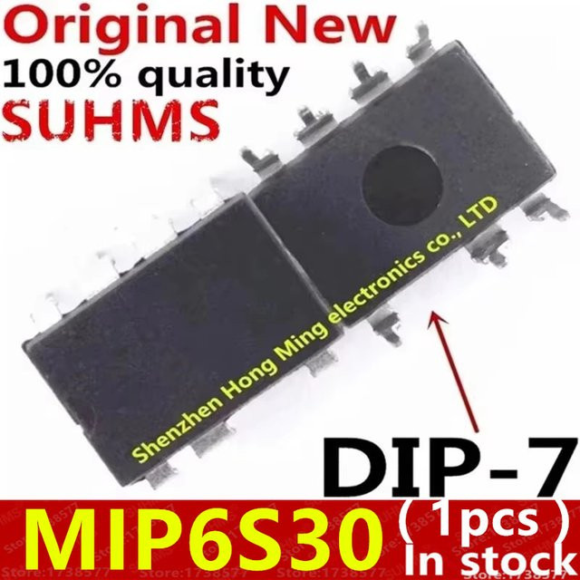 MIP6S30 DIP-7-Chipsatz in Schwarz - Bild 1