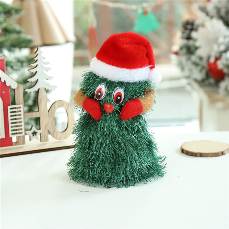 TOMTOP JMS Elektrischer Weihnachtsbaum rotierendes Musikspielzeug ab 3 Jahren - Bild 3