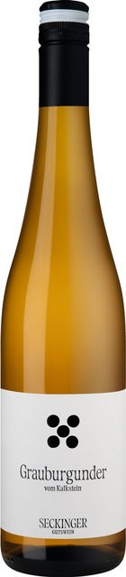 Seckinger Grauburgunder vom Kalkstein, trocken, Weißwein, 2025, 0,75 l - Bild 1