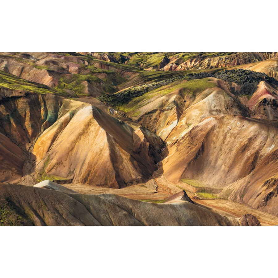 Komar Fototapete Vlies Shiny Mountains Multicolor B: 400 cm, H: 250 cm - Bild 2