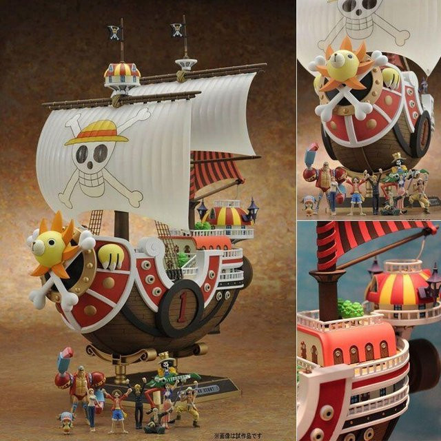 Bandai One Piece Schiffsmodellbausätze, Kunststoff - Bild 1