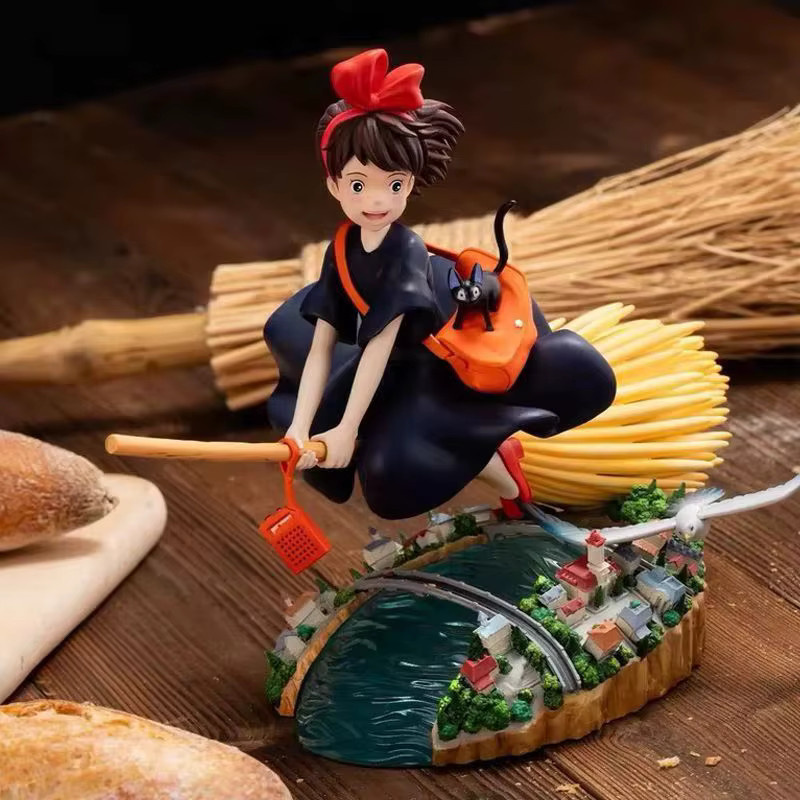 Erciyuan Besen-Kleiner-Hexen Actionfigur, Fantasy, Mädchen, Kunststoff - Bild 4