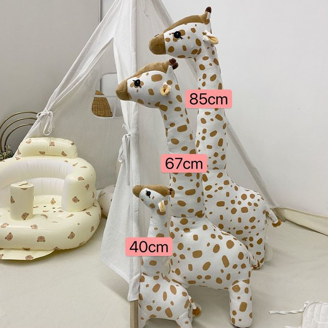 Yiran toy Giraffe, Plüschtier Tierpuppe, ab 0 Jahren, Bunt / Mehrfarbig - Bild 1