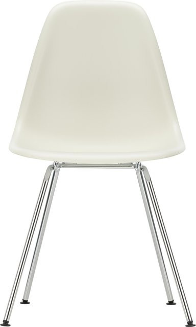 Vitra DSX Stuhl aus Polypropylen und Stahlrohr in Beige - Bild 1