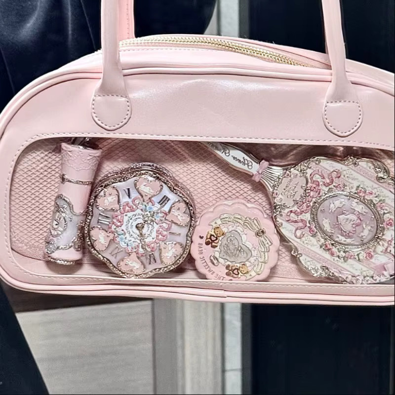 Flower Knows Make-up Geschenkset mit Lippenstift, Rouge, Cushion BB Cream, Concealer, Essenz & Kosmetiktasche - Bild 2