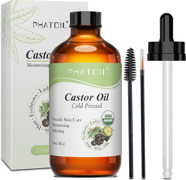 PHATOIL Bio-Rizinusöl, kaltgepresst, 118ml/236ml - Bild 1