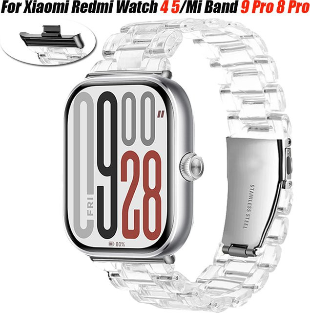 Xiaomi Uhrenarmband Silikon, Weiß, Unisex - Bild 1